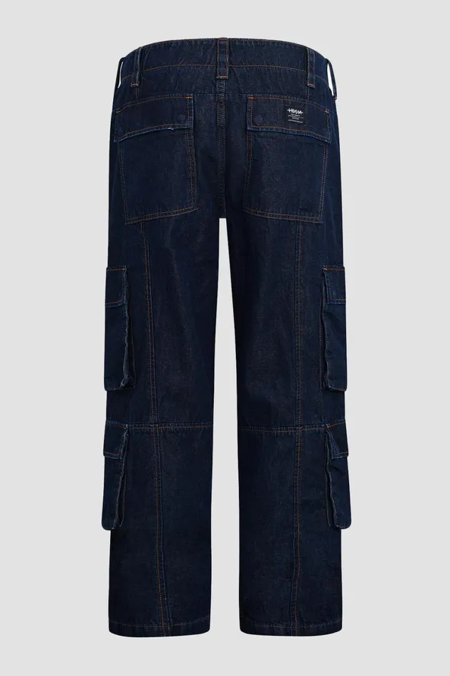 Hudson Jeans Cargo Wide Leg Cargo Dark Chambray 8211 Men Hudson Jeans Cargo Wide Leg Cargo Dark Chambray 8211 Men