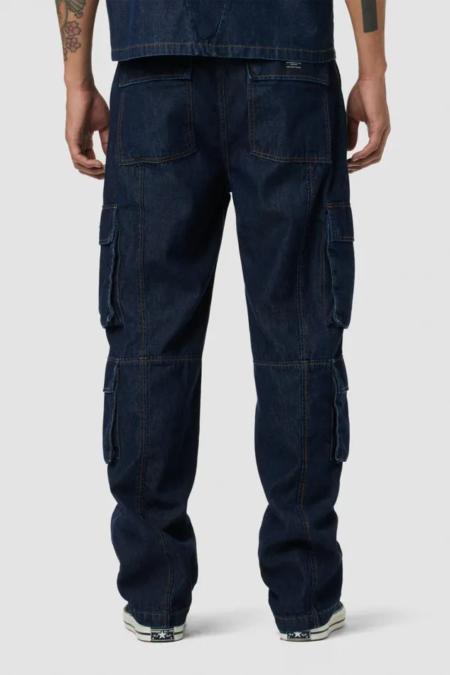 Hudson Jeans Cargo Wide Leg Cargo Dark Chambray 8211 Men Hudson Jeans Cargo Wide Leg Cargo Dark Chambray 8211 Men