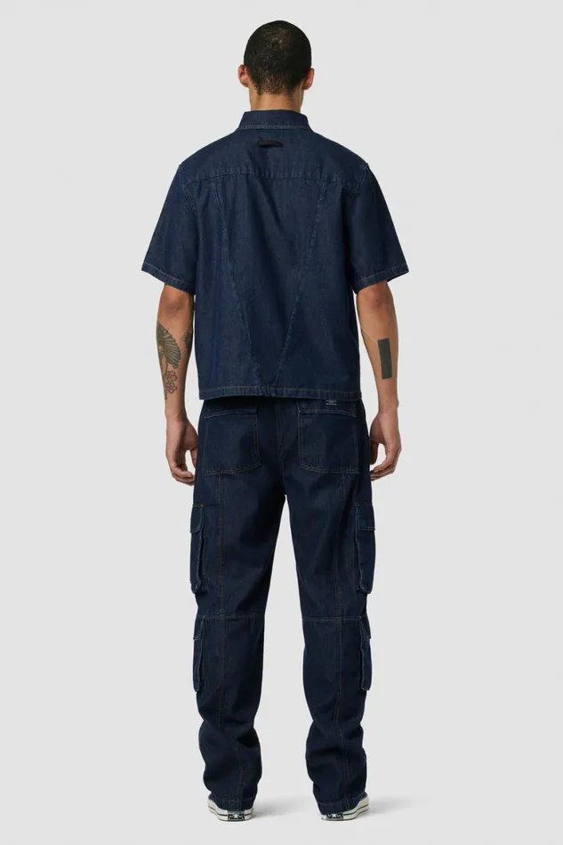 Hudson Jeans Cargo Wide Leg Cargo Dark Chambray 8211 Men Hudson Jeans Cargo Wide Leg Cargo Dark Chambray 8211 Men