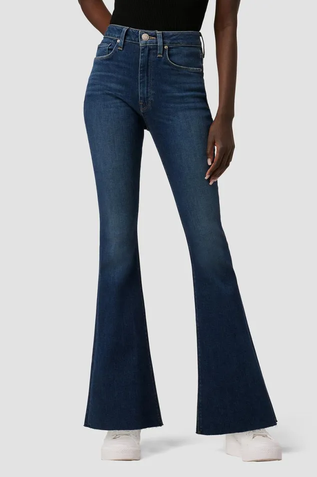 Hudson Jeans Flare Holly HighRise Flare Barefoot Jean Nation 8211 Women