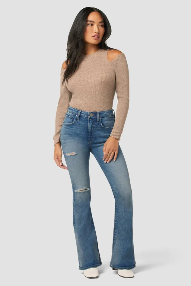 Hudson Jeans Petite Inseams Holly HighRise Flare Petite Jean Coral 8211 Women Hudson Jeans Petite Inseams Holly HighRise Flare Petite Jean Coral 8211 Women