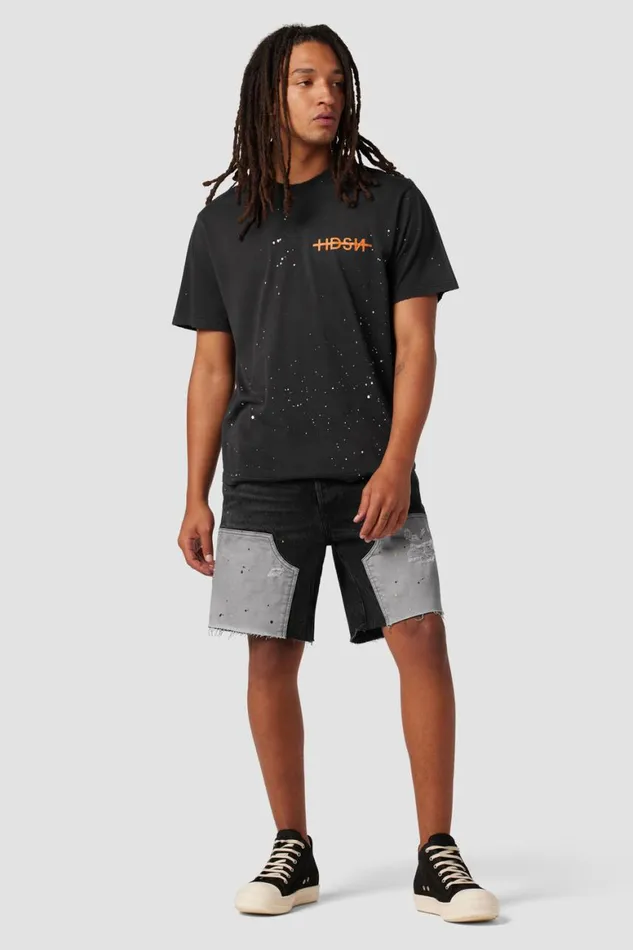 Hudson Jeans Shorts Carpenter Short Black Carbon 8211 Men Hudson Jeans Shorts Carpenter Short Black Carbon 8211 Men