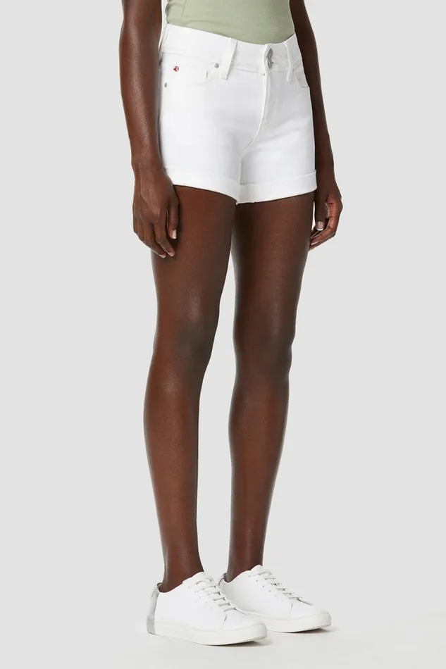 Hudson Jeans Shorts Croxley MidRise Short White 8211 Women Hudson Jeans Shorts Croxley MidRise Short White 8211 Women