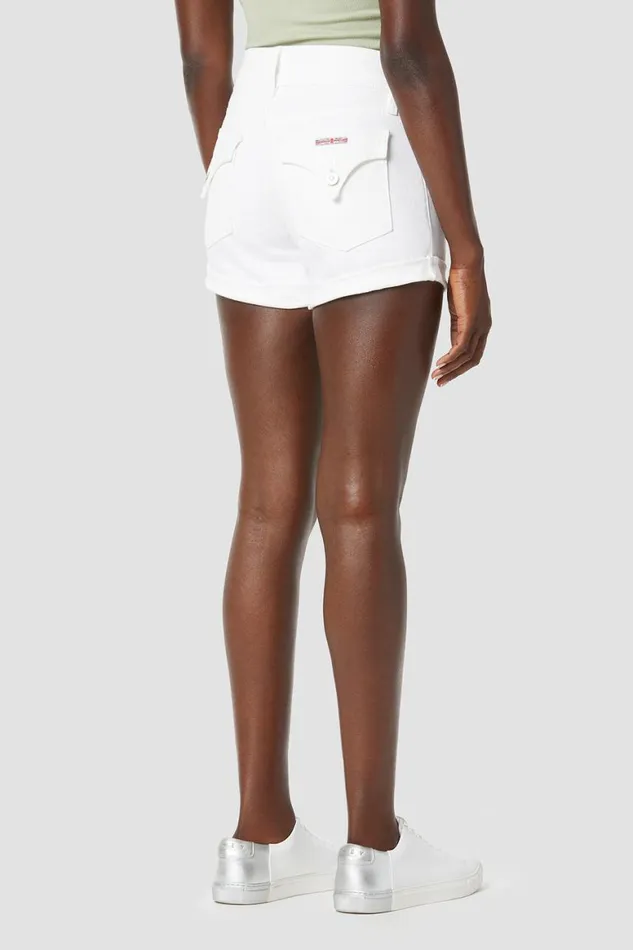 Hudson Jeans Shorts Croxley MidRise Short White 8211 Women Hudson Jeans Shorts Croxley MidRise Short White 8211 Women