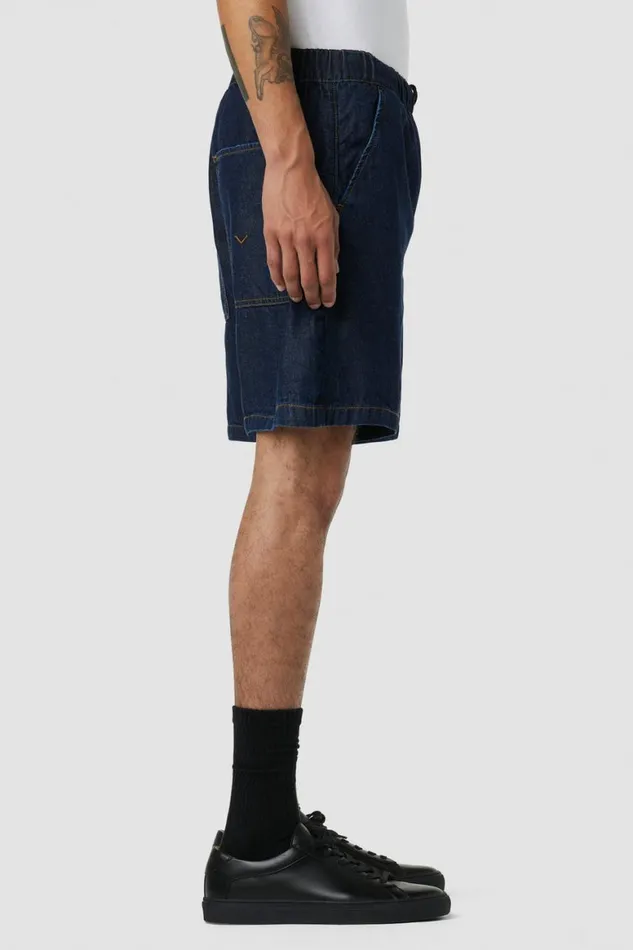 Hudson Jeans Shorts Drawcord Short Dark Chambray 8211 Men Hudson Jeans Shorts Drawcord Short Dark Chambray 8211 Men