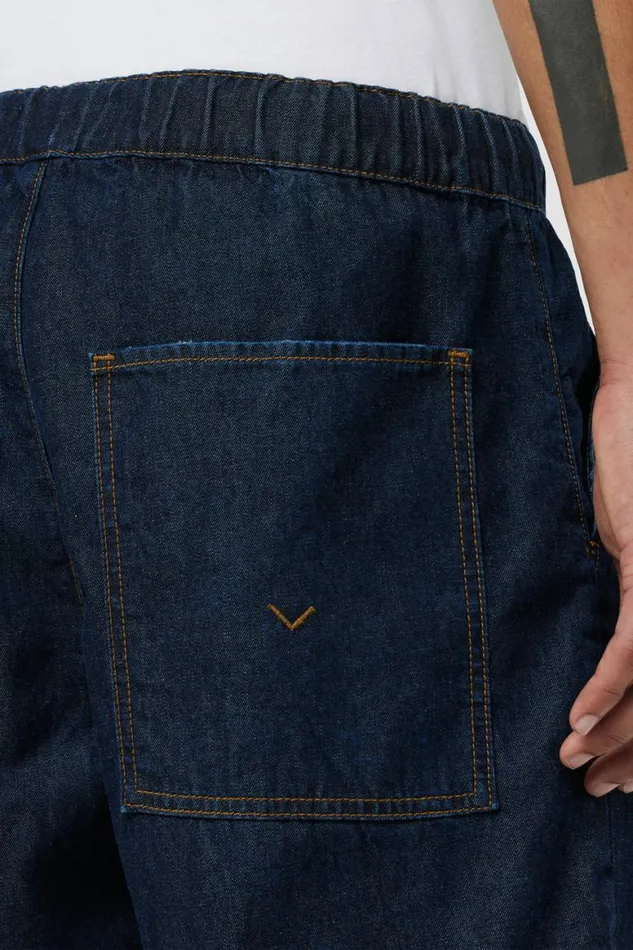 Hudson Jeans Shorts Drawcord Short Dark Chambray 8211 Men Hudson Jeans Shorts Drawcord Short Dark Chambray 8211 Men