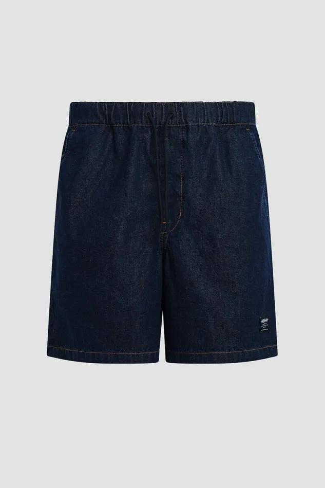 Hudson Jeans Shorts Drawcord Short Dark Chambray 8211 Men Hudson Jeans Shorts Drawcord Short Dark Chambray 8211 Men