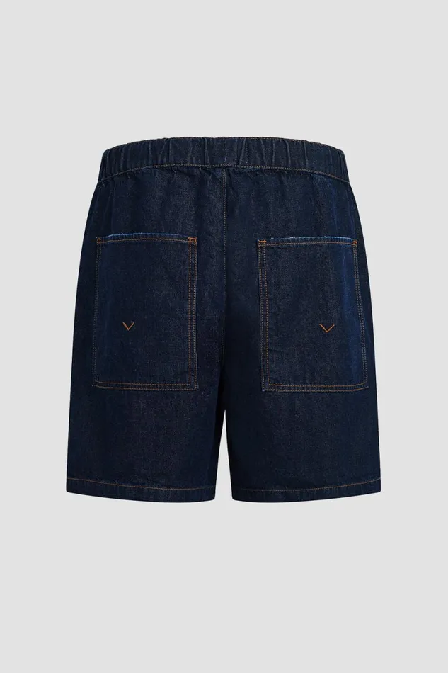 Hudson Jeans Shorts Drawcord Short Dark Chambray 8211 Men Hudson Jeans Shorts Drawcord Short Dark Chambray 8211 Men