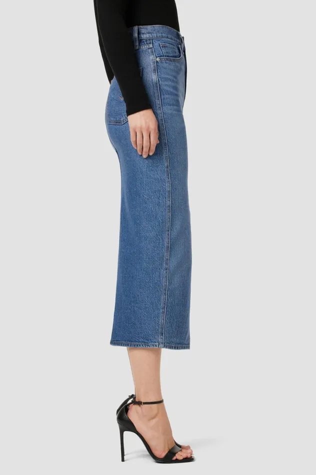 Hudson Jeans Skirts Reconstructed Skirt Coated Indigo 8211 Women Hudson Jeans Skirts Reconstructed Skirt Coated Indigo 8211 Women