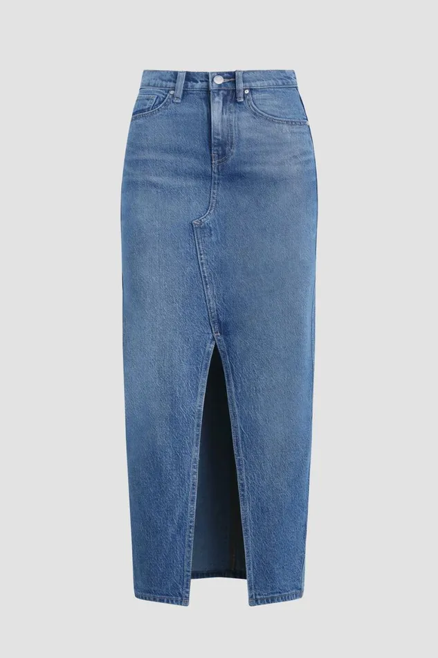 Hudson Jeans Skirts Reconstructed Skirt Coated Indigo 8211 Women Hudson Jeans Skirts Reconstructed Skirt Coated Indigo 8211 Women