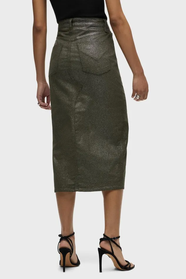 Hudson Jeans Skirts Reconstructed Skirt Cypress Glitter 8211 Women Hudson Jeans Skirts Reconstructed Skirt Cypress Glitter 8211 Women
