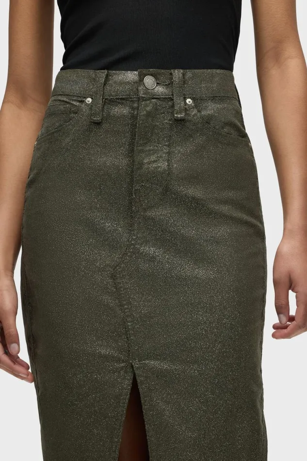 Hudson Jeans Skirts Reconstructed Skirt Cypress Glitter 8211 Women Hudson Jeans Skirts Reconstructed Skirt Cypress Glitter 8211 Women