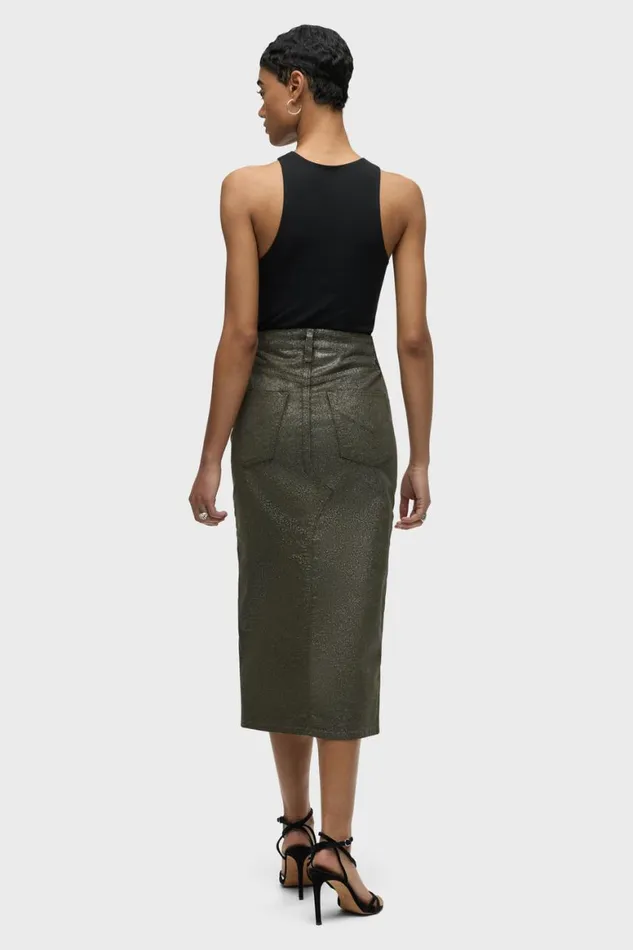 Hudson Jeans Skirts Reconstructed Skirt Cypress Glitter 8211 Women Hudson Jeans Skirts Reconstructed Skirt Cypress Glitter 8211 Women