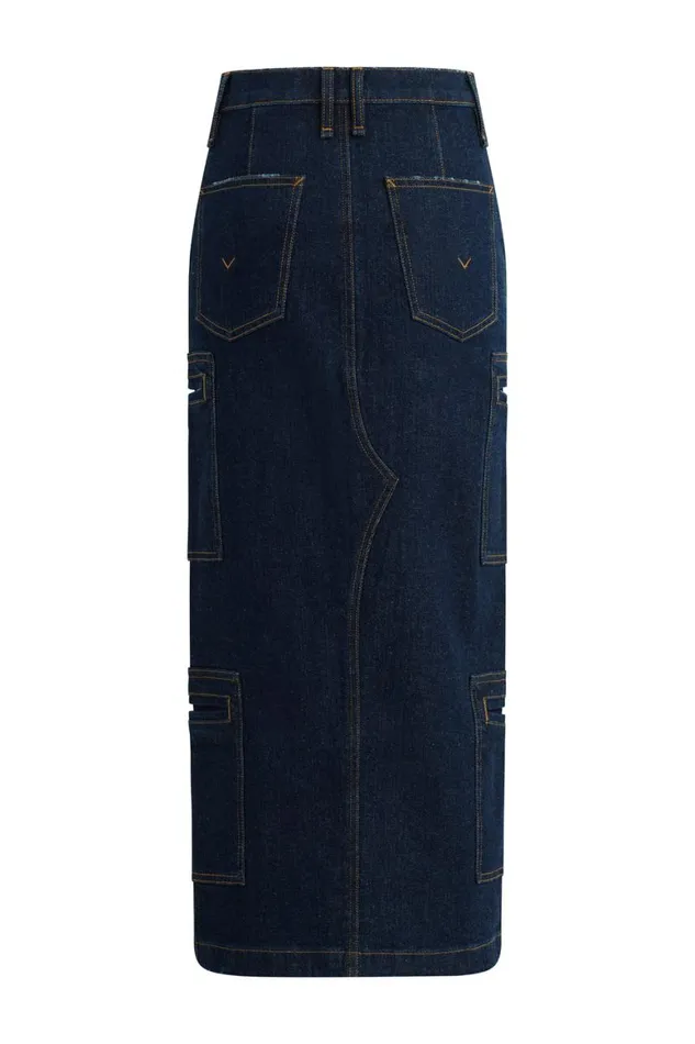 Hudson Jeans Skirts Reconstructed Skirt W Cargo Welt Pockets Denim Rinse 8211 Women Hudson Jeans Skirts Reconstructed Skirt W Cargo Welt Pockets Denim Rinse 8211 Women