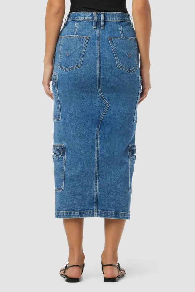 Hudson Jeans Skirts Reconstructed Skirt W Cargo Welt Pockets Golden Hour 8211 Women Hudson Jeans Skirts Reconstructed Skirt W Cargo Welt Pockets Golden Hour 8211 Women