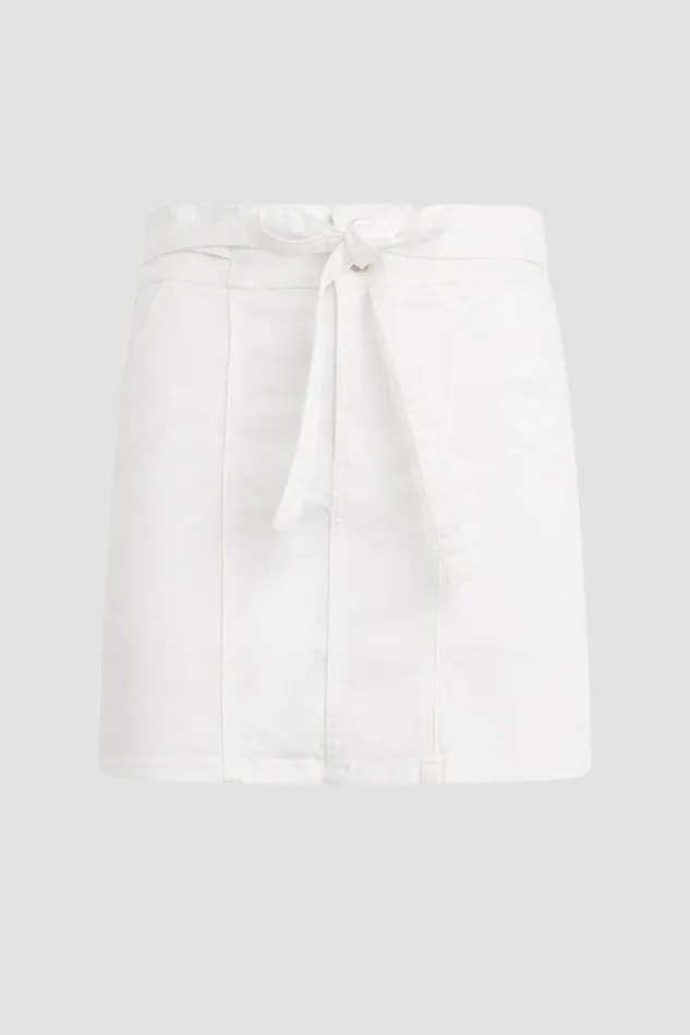 Hudson Jeans Skirts Tie Waist Skirt White 8211 Women Hudson Jeans Skirts Tie Waist Skirt White 8211 Women