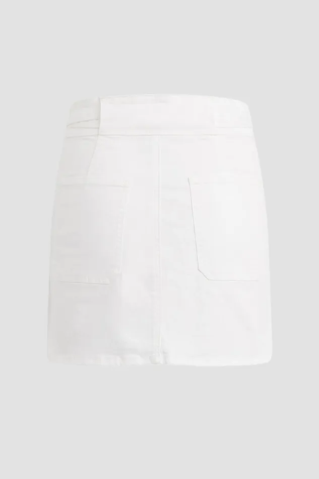 Hudson Jeans Skirts Tie Waist Skirt White 8211 Women Hudson Jeans Skirts Tie Waist Skirt White 8211 Women
