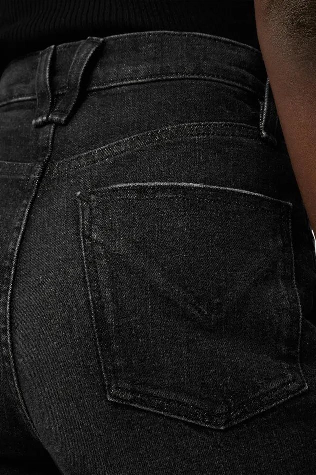 Hudson Jeans Straight Harlow Ultra HighRise Cigarette Ankle Jean Dark Raven 8211 Women Hudson Jeans Straight Harlow Ultra HighRise Cigarette Ankle Jean Dark Raven 8211 Women
