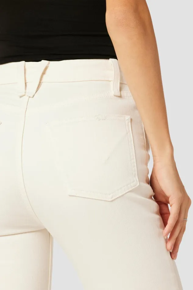 Hudson Jeans Straight Harlow Ultra HighRise Cigarette Ankle Jean Destructed Ecru 8211 Women Hudson Jeans Straight Harlow Ultra HighRise Cigarette Ankle Jean Destructed Ecru 8211 Women
