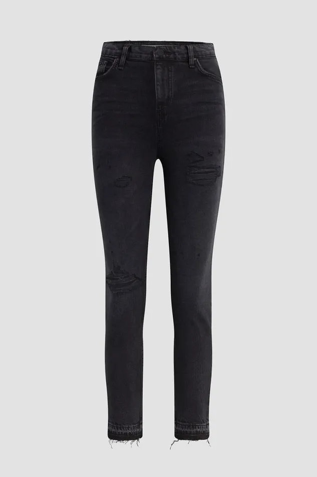 Hudson Jeans Straight Harlow Ultra HighRise Cigarette Petite Jean Dark Lovely 8211 Women