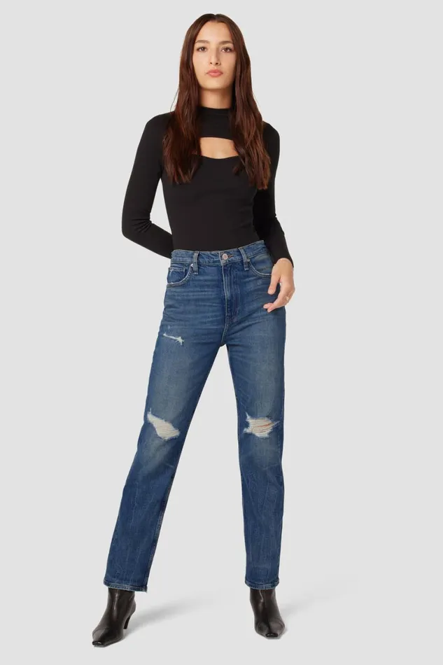 Hudson Jeans Straight Jade HighRise Straight Loose Fit Jean Asteroid 8211 Women Hudson Jeans Straight Jade HighRise Straight Loose Fit Jean Asteroid 8211 Women