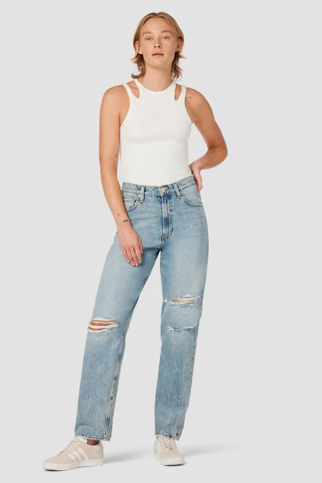 Hudson Jeans Straight James HighRise Barrel Jean Big Dipper 8211 Women Hudson Jeans Straight James HighRise Barrel Jean Big Dipper 8211 Women