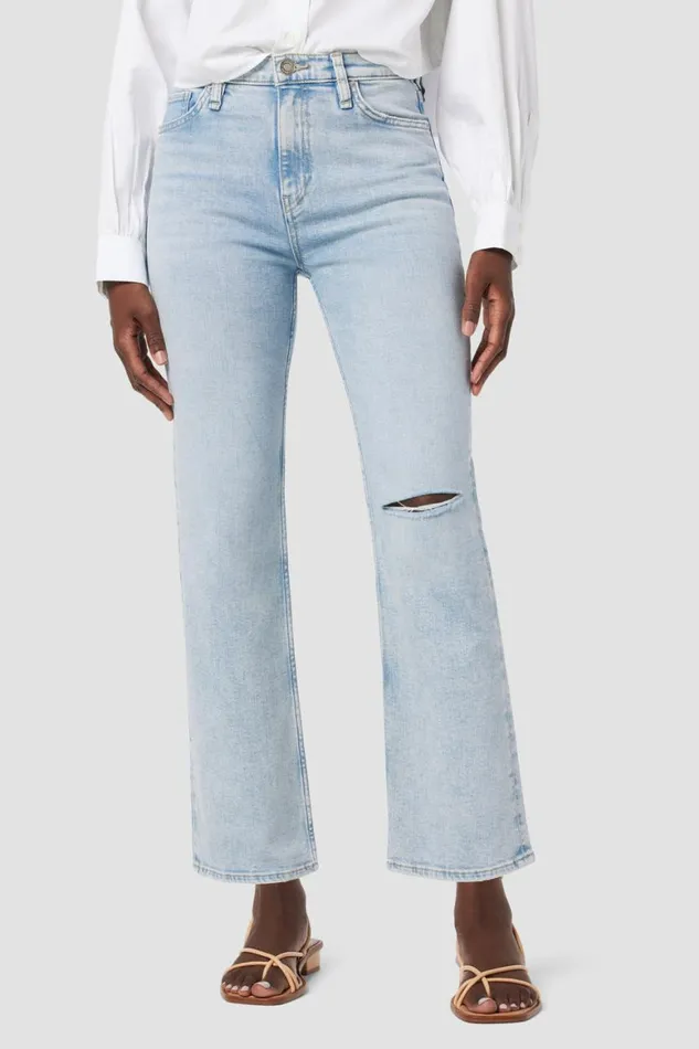 Hudson Jeans Straight Remi HighRise Straight Ankle Jean Stardust 8211 Women