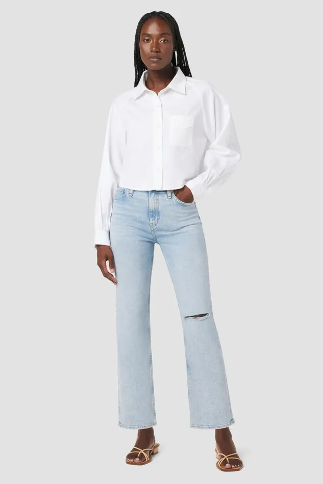 Hudson Jeans Straight Remi HighRise Straight Ankle Jean Stardust 8211 Women Hudson Jeans Straight Remi HighRise Straight Ankle Jean Stardust 8211 Women