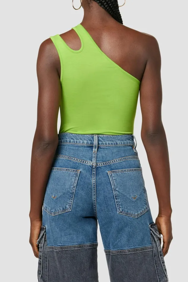 Hudson Jeans Tops and Sweaters Hudson X Zoe Costello Asymmetrical Bodysuit Gecko Green 8211 Women Hudson Jeans Tops and Sweaters Hudson X Zoe Costello Asymmetrical Bodysuit Gecko Green 8211 Women