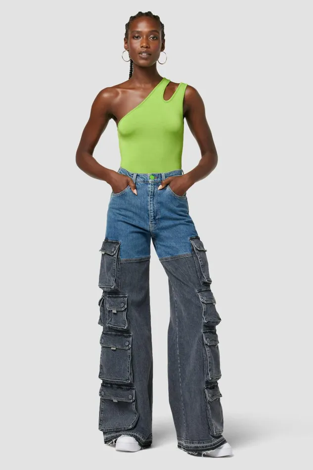 Hudson Jeans Tops and Sweaters Hudson X Zoe Costello Asymmetrical Bodysuit Gecko Green 8211 Women Hudson Jeans Tops and Sweaters Hudson X Zoe Costello Asymmetrical Bodysuit Gecko Green 8211 Women