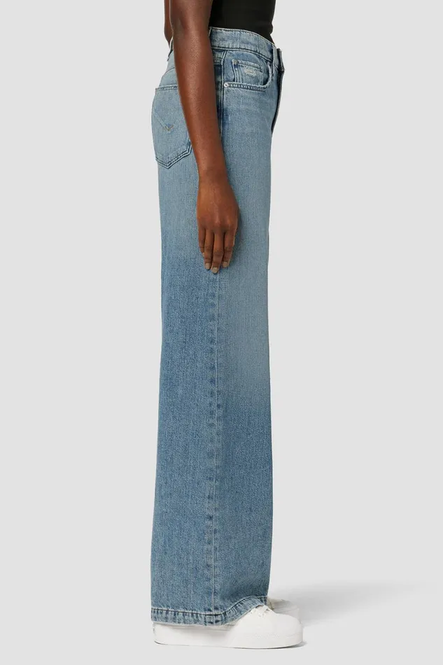 Hudson Jeans Wide Leg Jodie HighRise Loose Wide Leg Jean Thunder Destructed 8211 Women Hudson Jeans Wide Leg Jodie HighRise Loose Wide Leg Jean Thunder Destructed 8211 Women