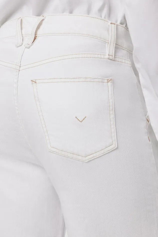 Hudson Jeans Wide Leg Jodie HighRise Wide Leg Crop Jean White 8211 Women Hudson Jeans Wide Leg Jodie HighRise Wide Leg Crop Jean White 8211 Women
