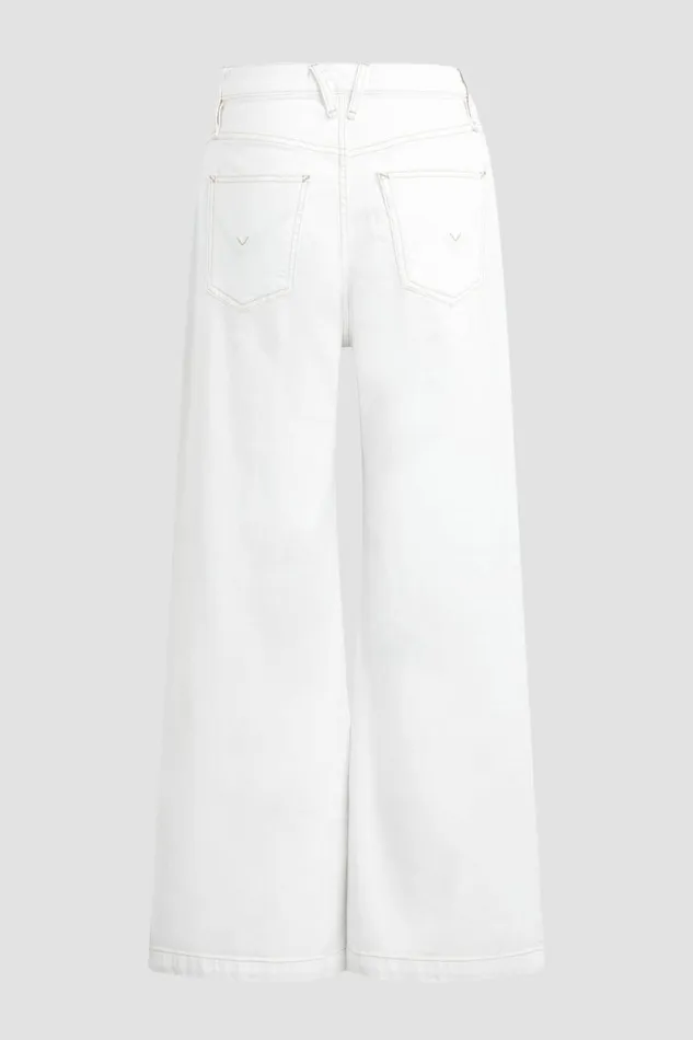 Hudson Jeans Wide Leg Jodie HighRise Wide Leg Crop Jean White 8211 Women Hudson Jeans Wide Leg Jodie HighRise Wide Leg Crop Jean White 8211 Women