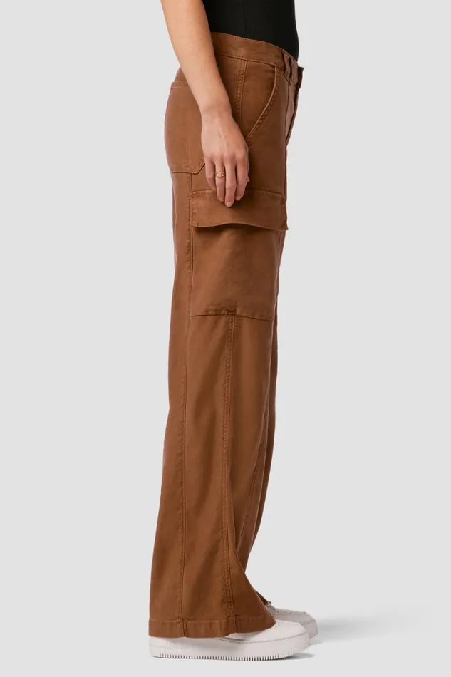 Hudson Jeans Wide Leg MidRise Utility Wide Leg Cargo Caramel Cafe 8211 Women Hudson Jeans Wide Leg MidRise Utility Wide Leg Cargo Caramel Cafe 8211 Women