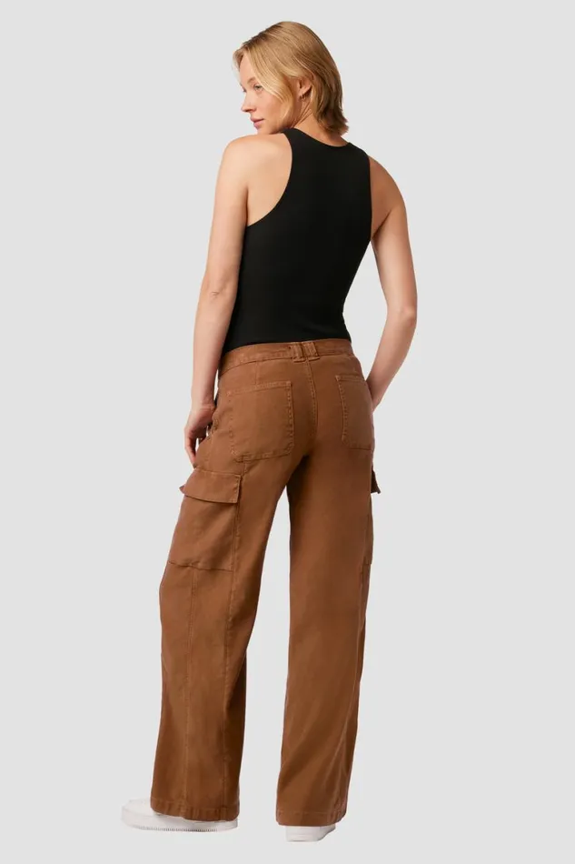 Hudson Jeans Wide Leg MidRise Utility Wide Leg Cargo Caramel Cafe 8211 Women Hudson Jeans Wide Leg MidRise Utility Wide Leg Cargo Caramel Cafe 8211 Women