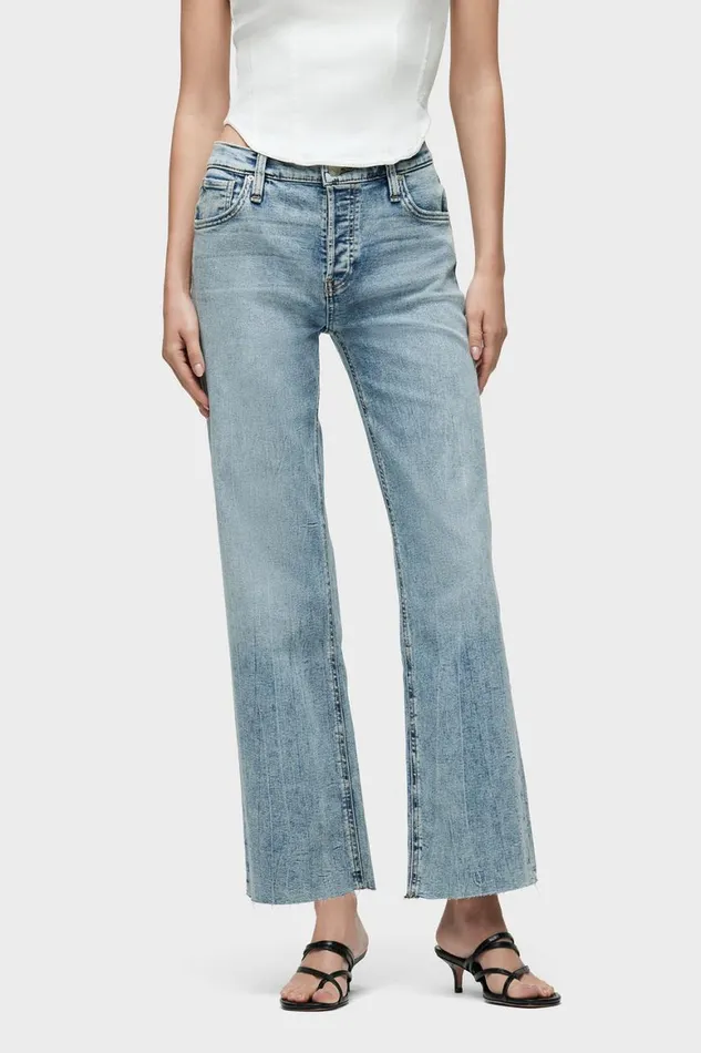 Hudson Jeans Wide Leg Rosie HighRise Wide Leg Ankle Jean Cali 8211 Women