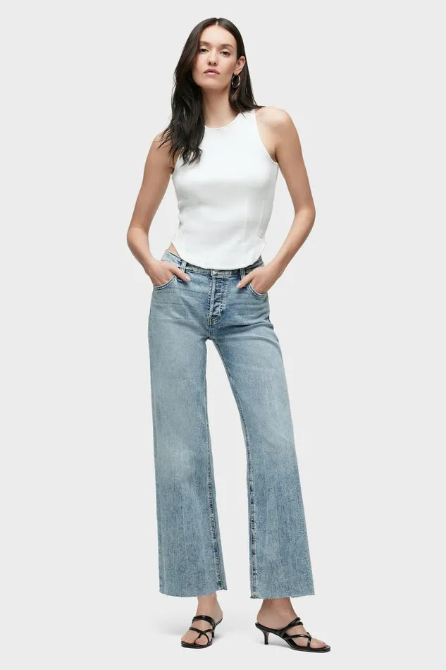 Hudson Jeans Wide Leg Rosie HighRise Wide Leg Ankle Jean Cali 8211 Women Hudson Jeans Wide Leg Rosie HighRise Wide Leg Ankle Jean Cali 8211 Women