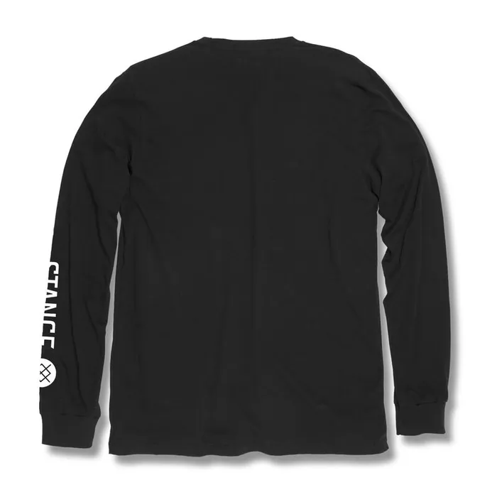 Icon Long Sleeve Tee Black Men Stance Graphics