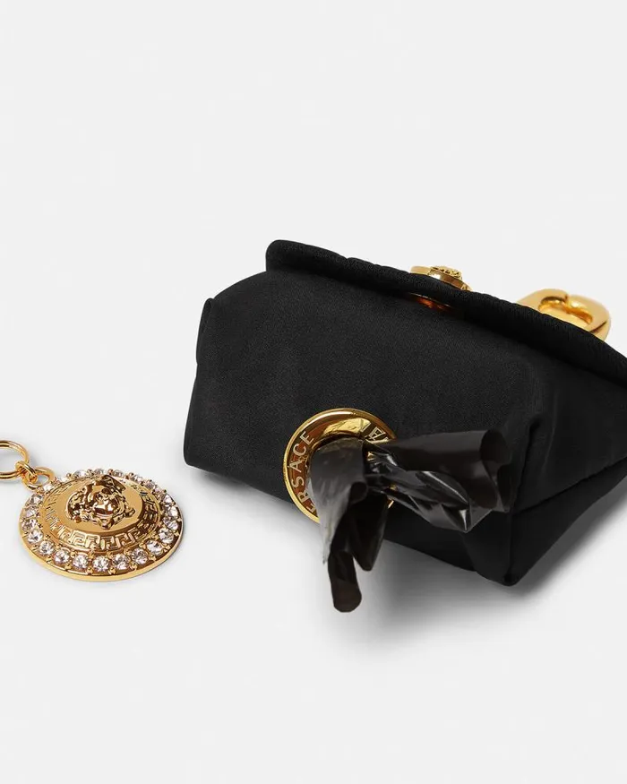 Icon Pet Waste Bag Holder Blackprint Home and Lifestyle Versace Pet Accessories