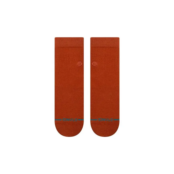 Icon Quarter Socks Burntorange MenWomen Stance Quarter