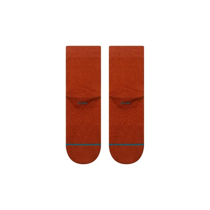 Icon Quarter Socks Burntorange MenWomen Stance Quarter