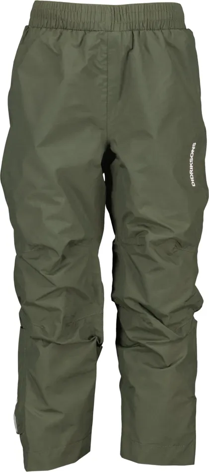 Idur Kids039 Pants Deep Green Kids Didriksons Waterproof Trousers