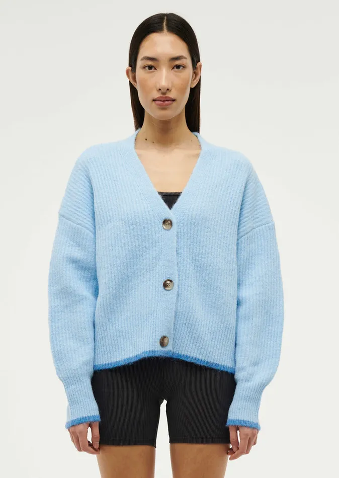 ILLUMINATE KNIT IN SKY BLUE Jackets PE Nation Women