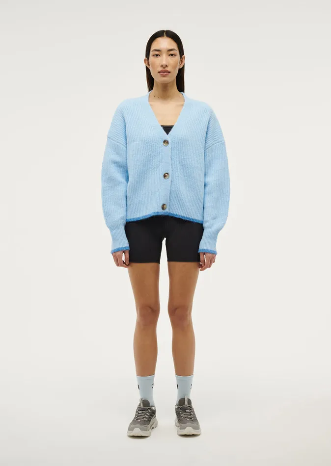 ILLUMINATE KNIT IN SKY BLUE Jackets PE Nation Women