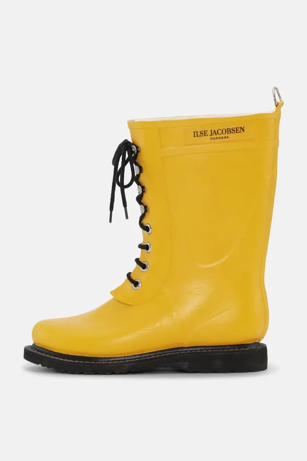 Ilse Jacobsen 34 Rubber Boots 8211 Cyber Yellow Women Rainboots Medium