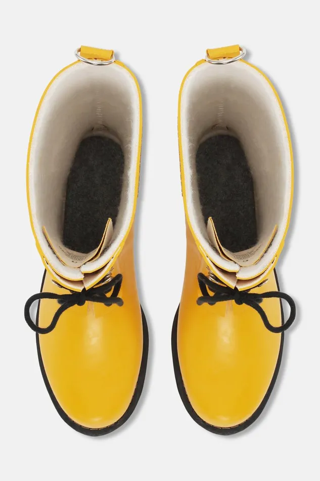 Ilse Jacobsen 34 Rubber Boots 8211 Cyber Yellow Women Rainboots Medium