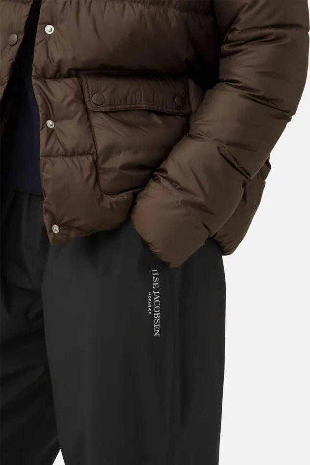 Ilse Jacobsen Down Jacket 8211 Chocolate Brown Women Jackets And Coats