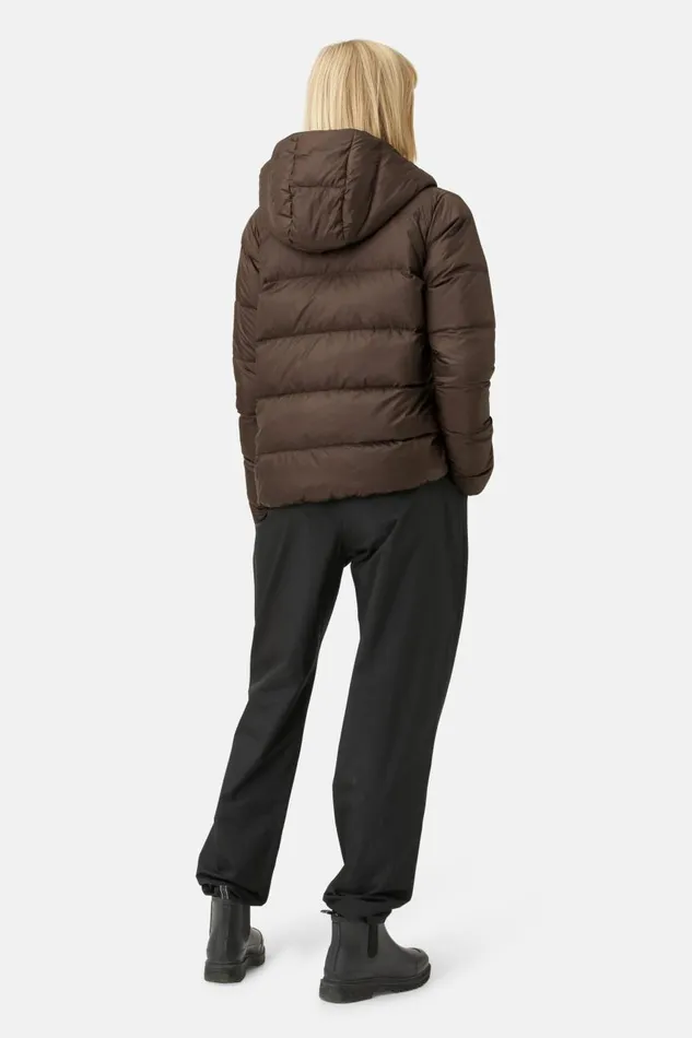 Ilse Jacobsen Down Jacket 8211 Chocolate Brown Women Jackets And Coats