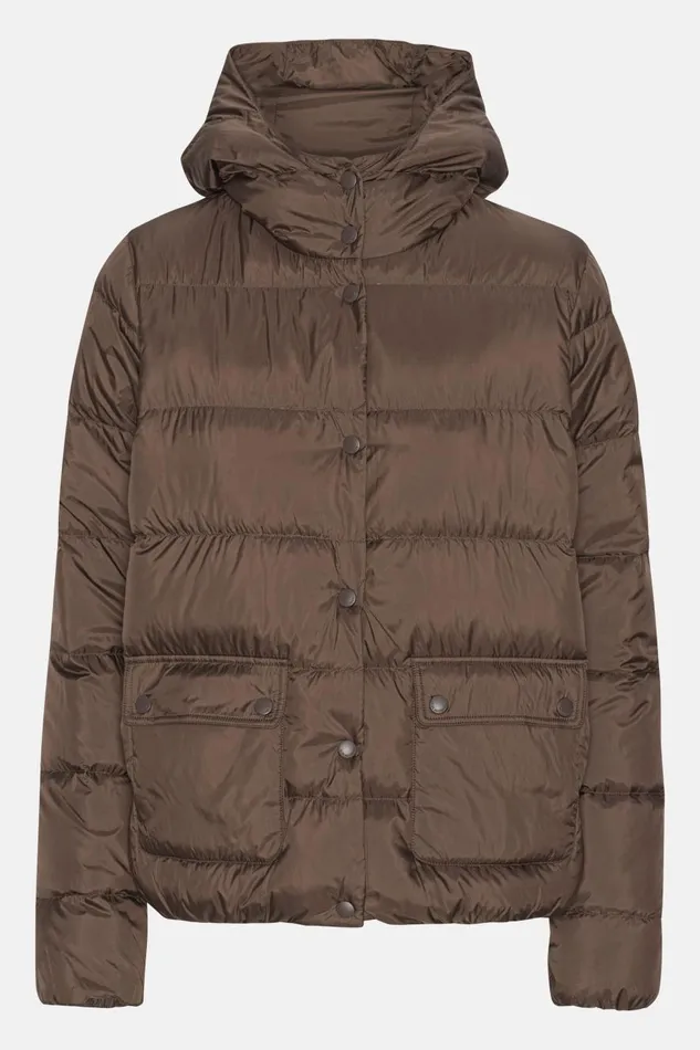 Ilse Jacobsen Down Jacket 8211 Chocolate Brown Women Jackets And Coats