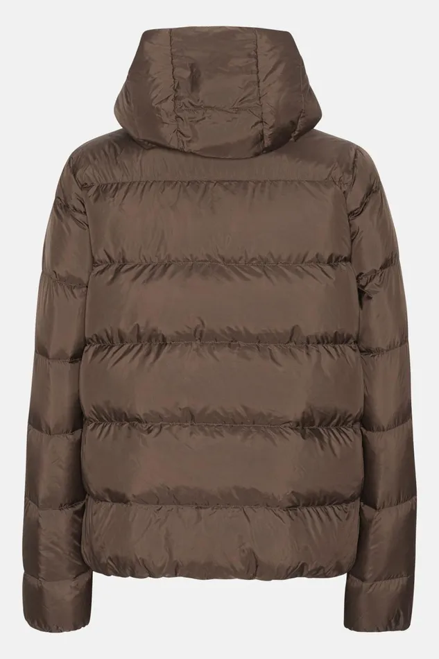 Ilse Jacobsen Down Jacket 8211 Chocolate Brown Women Jackets And Coats